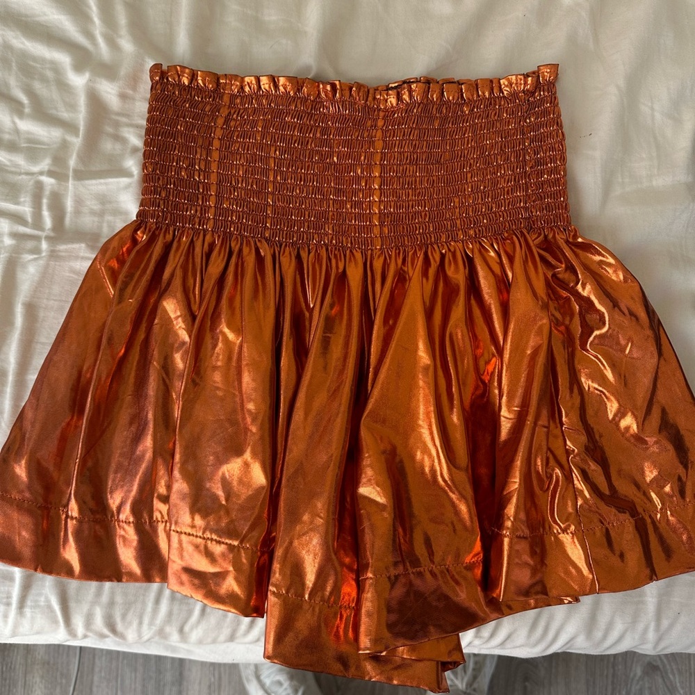 Orange Queen of Sparkles Shorts